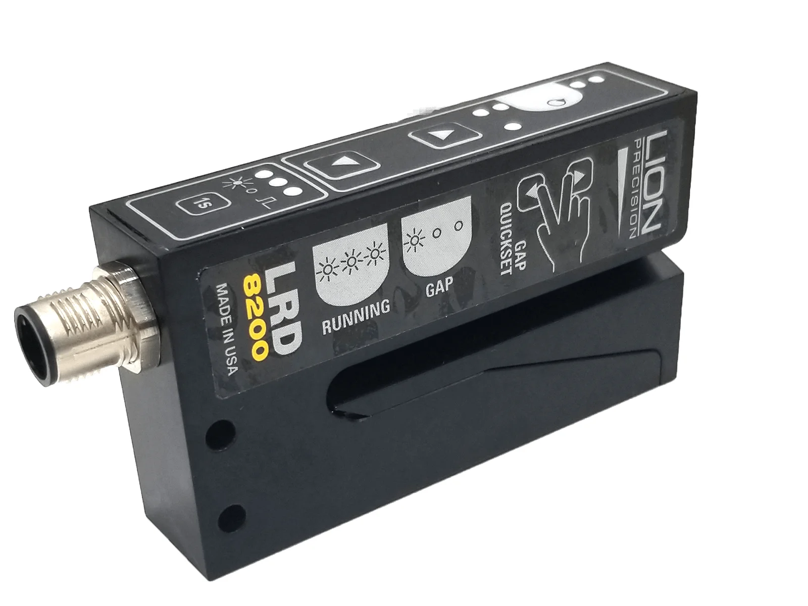 Lion Precision LRD8200 Ultrasonik Label Sensör